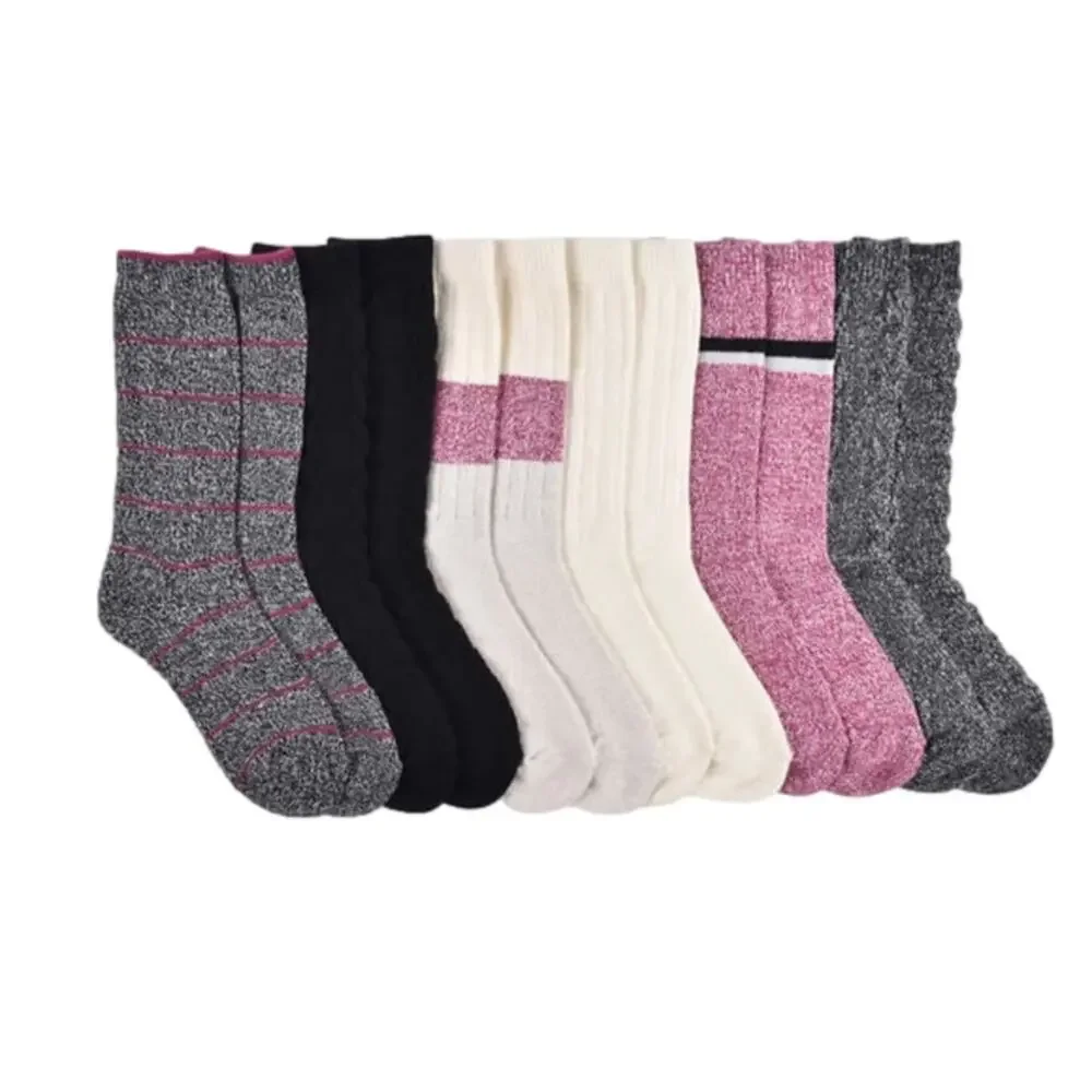 Lucky Brand Women's Boot Socks 6 pair NEW